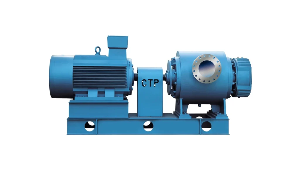 CTP twin screw pump for industrial and marine fluid transfer