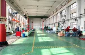 CTP Pumps assembly workshop — interior view of industrial manufacturing facility where pump components are assembled and quality checked