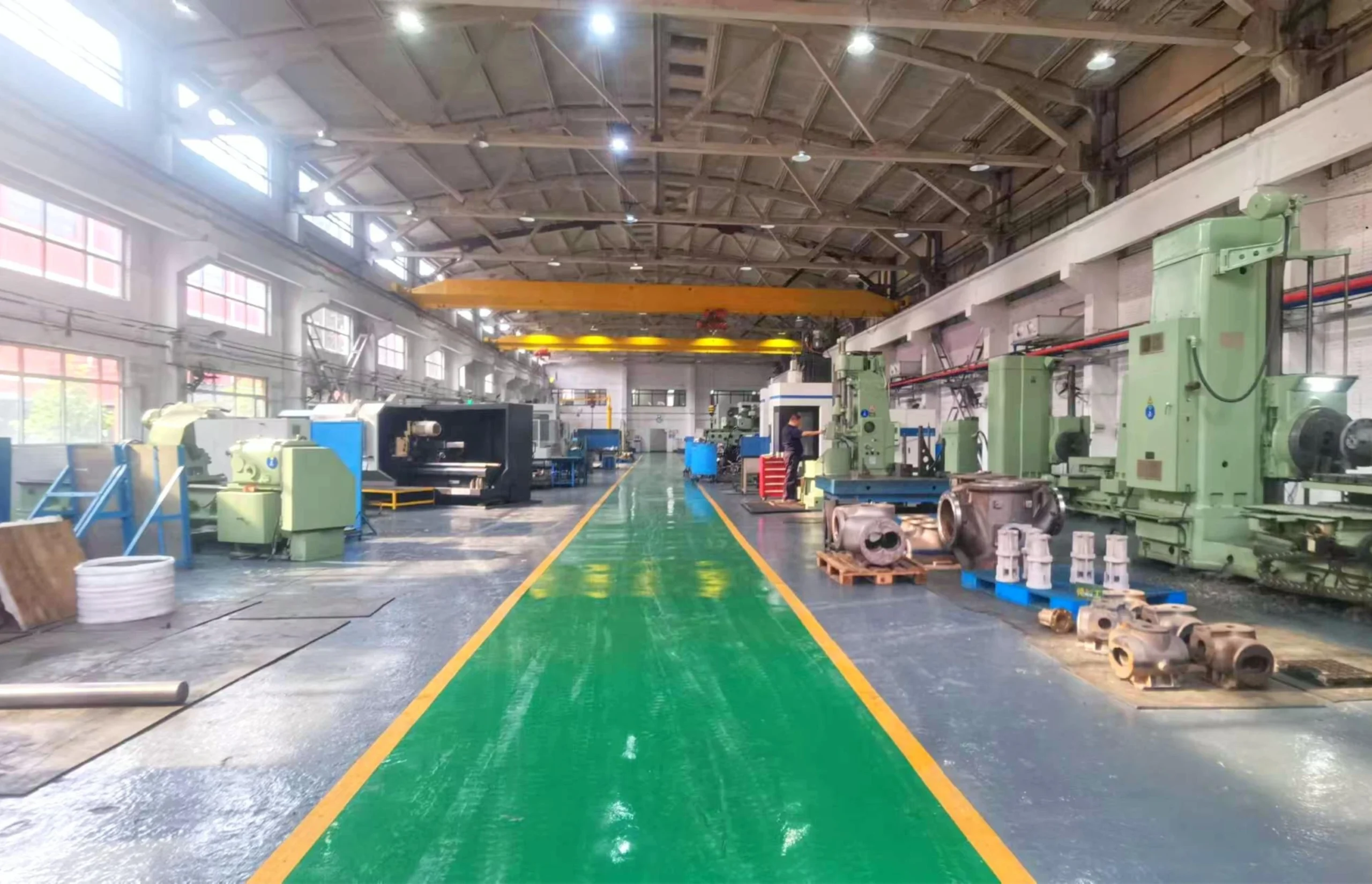 CTP Pumps manufacturing workshop