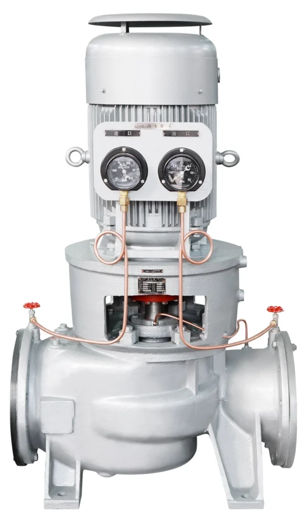 CTP EMD series marine centrifugal pump — high-flow vertical with rigid motor connection