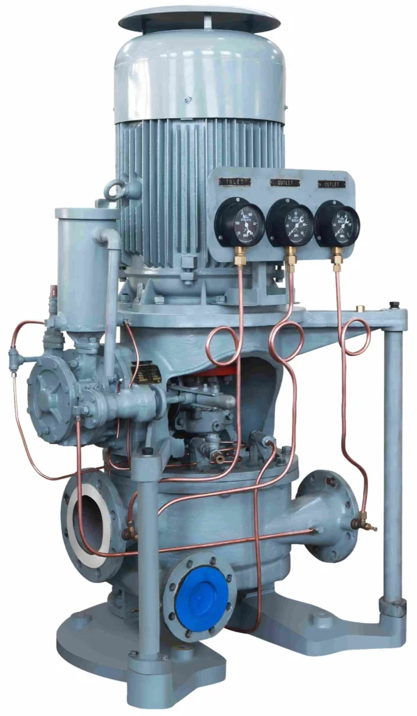 CTP ESN series marine centrifugal pump — vertical double-stage double-outlet