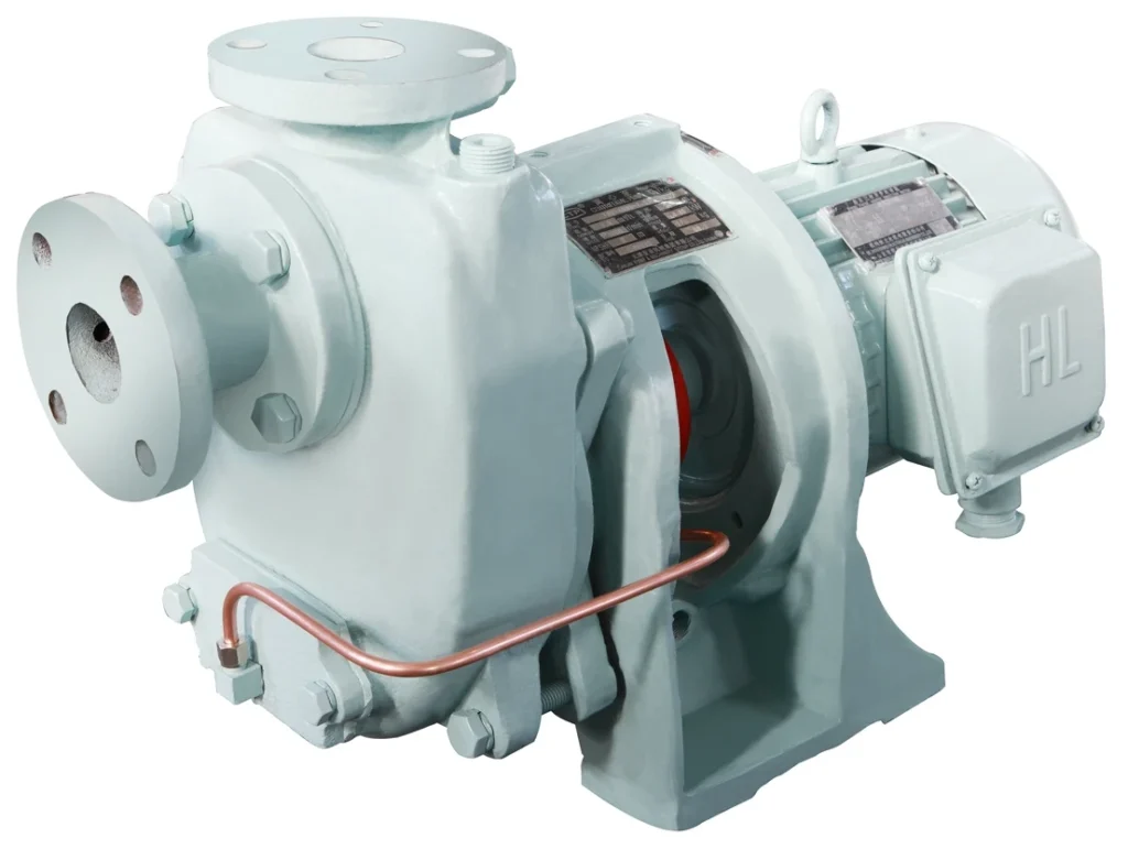 CTP TMS series marine centrifugal pump — horizontal self-priming rigid motor