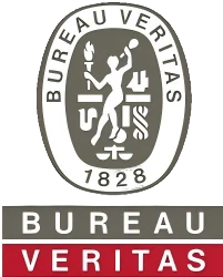 Bureau Veritas (BV) logo — international classification society for marine, industrial, and certification services