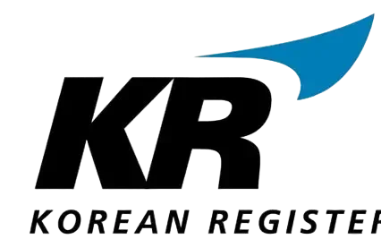 Korean Register (KR) logo — international classification society for marine and industrial certification