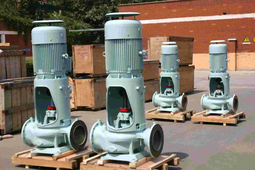 CTP EMC/TMS series centrifugal pump — marine and shipbuilding application showcasing pump installation for vessel fluid management systems