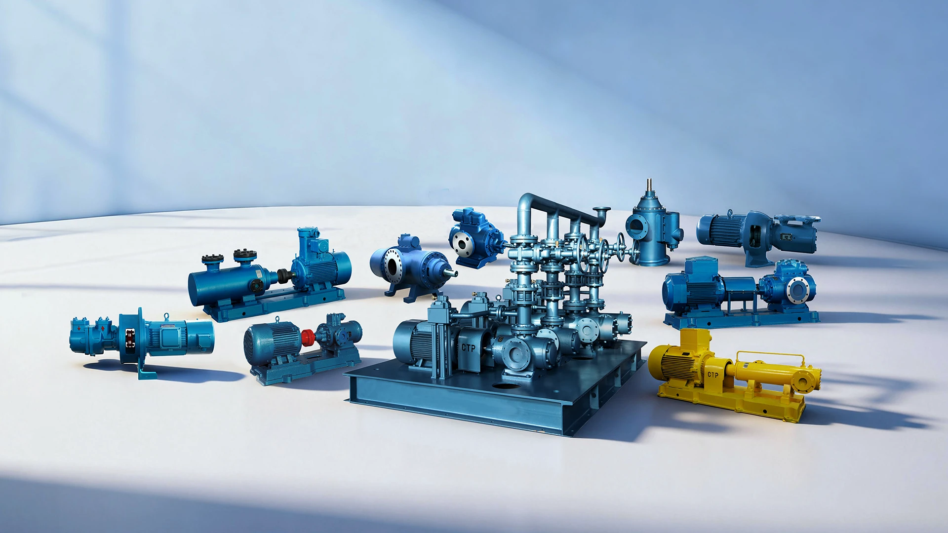 industrial three screw pump series ctp in China
