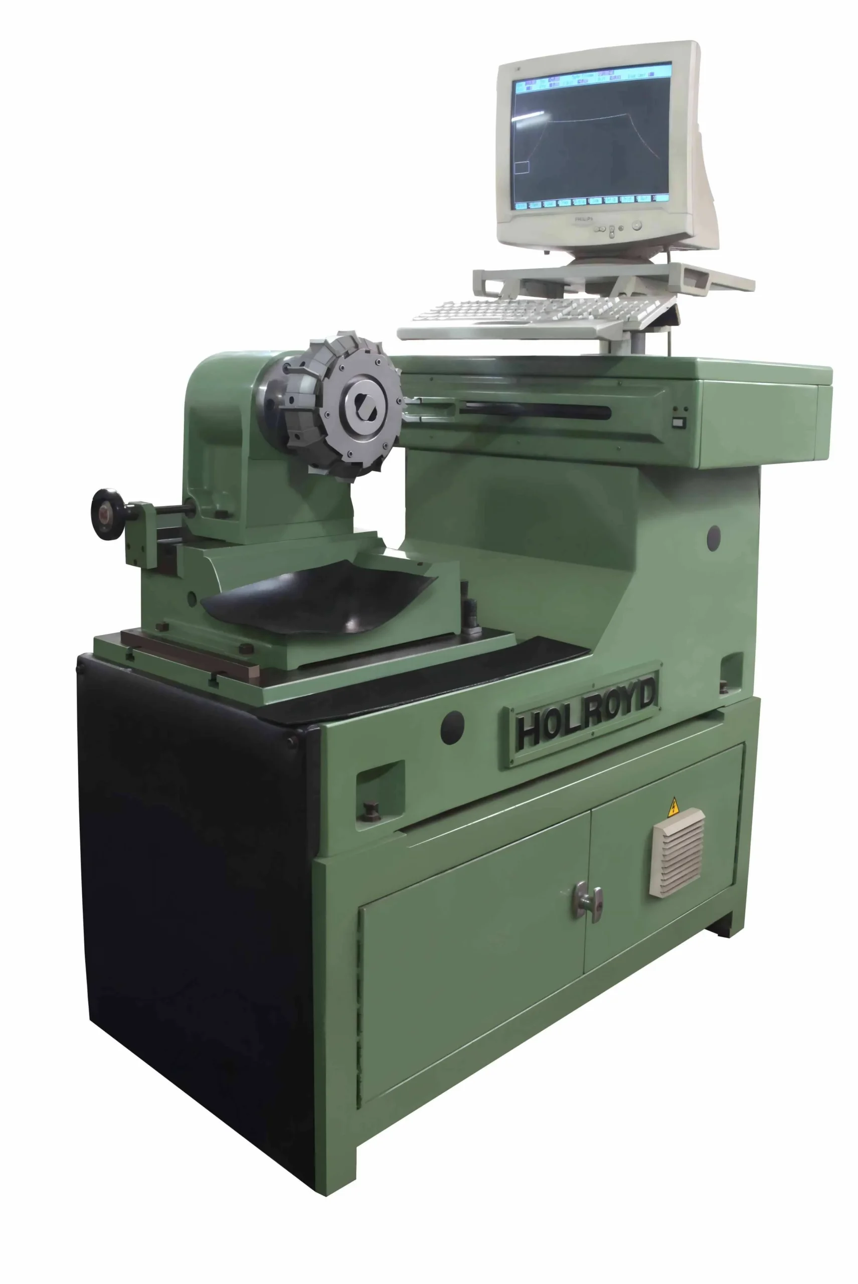 Holroyd screw grinding machine — German precision CNC equipment used in manufacturing high-accuracy screw profiles for industrial pump components