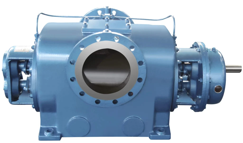 Twin screw pump, 2G series — industrial positive displacement pump with dual intermeshing screws for fluid transfer